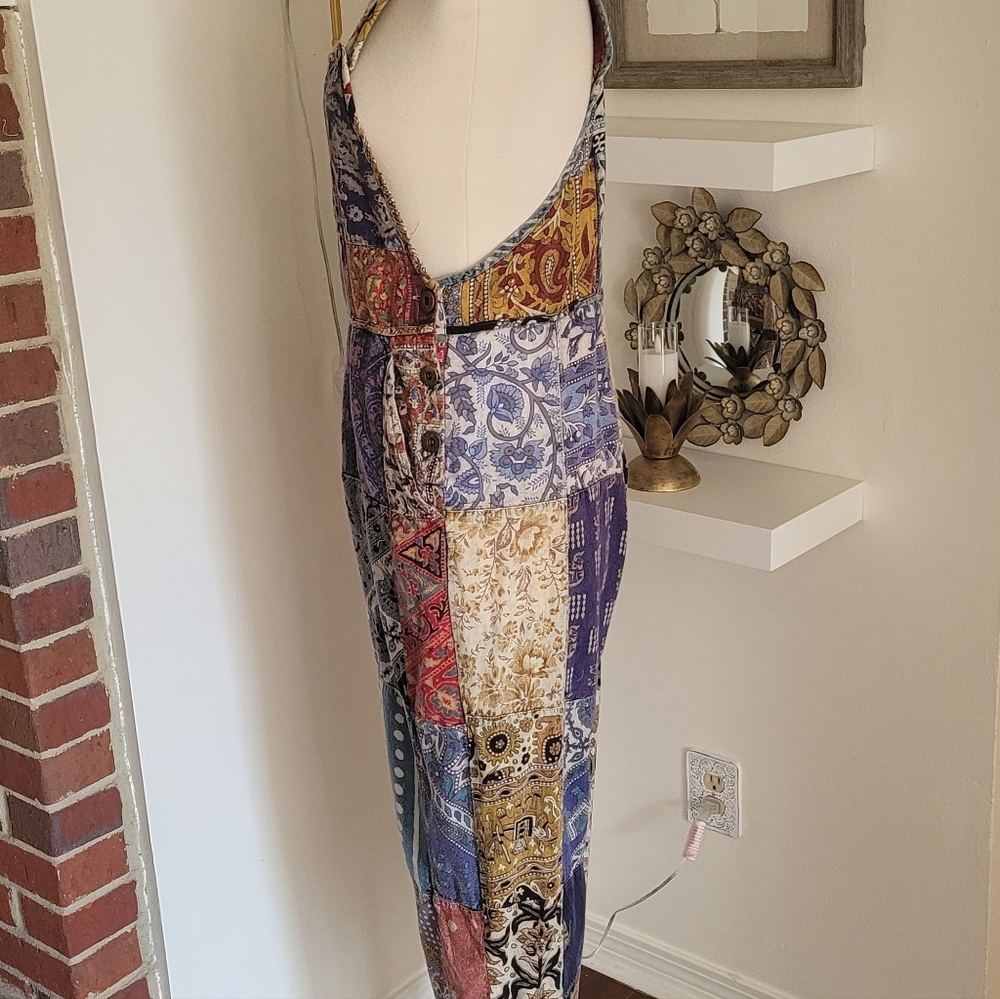 Sacred Threads Patchwork Jumpsuit With Multicolor… - image 3